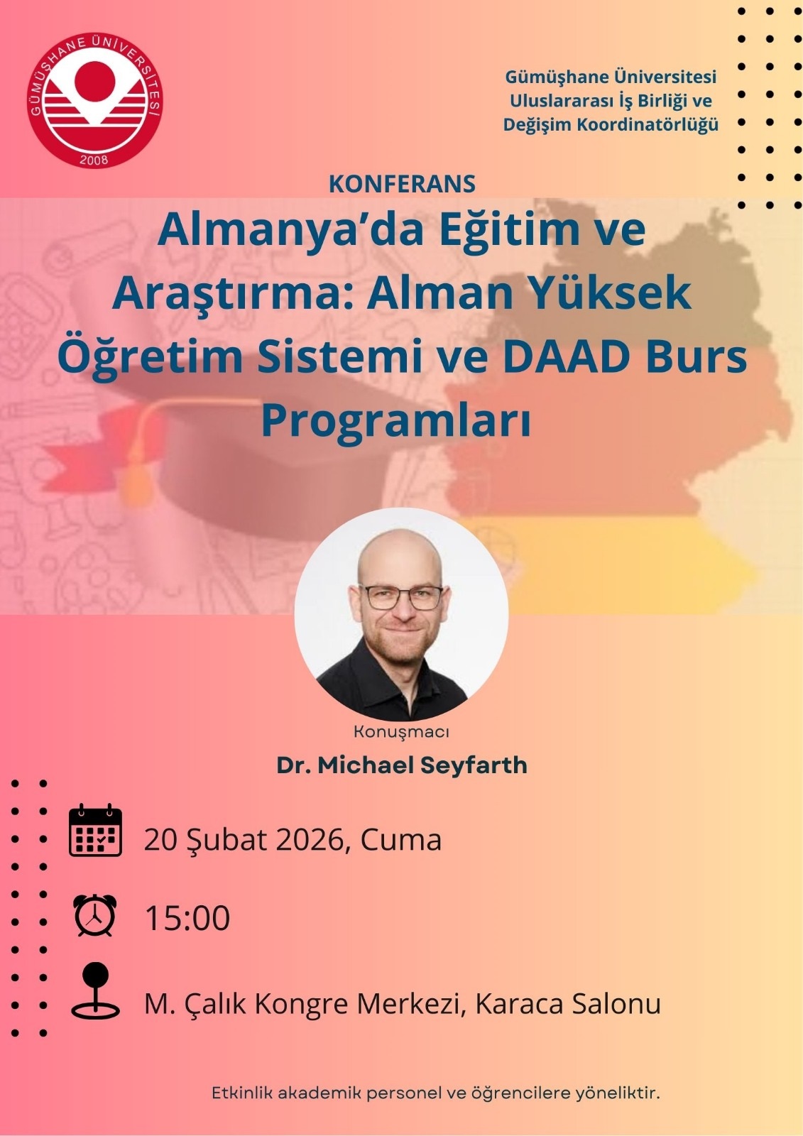 Konferans: Almanya'da Eğitim ve Araştırma