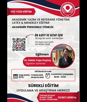 Latex & Mendeley Eğitimi