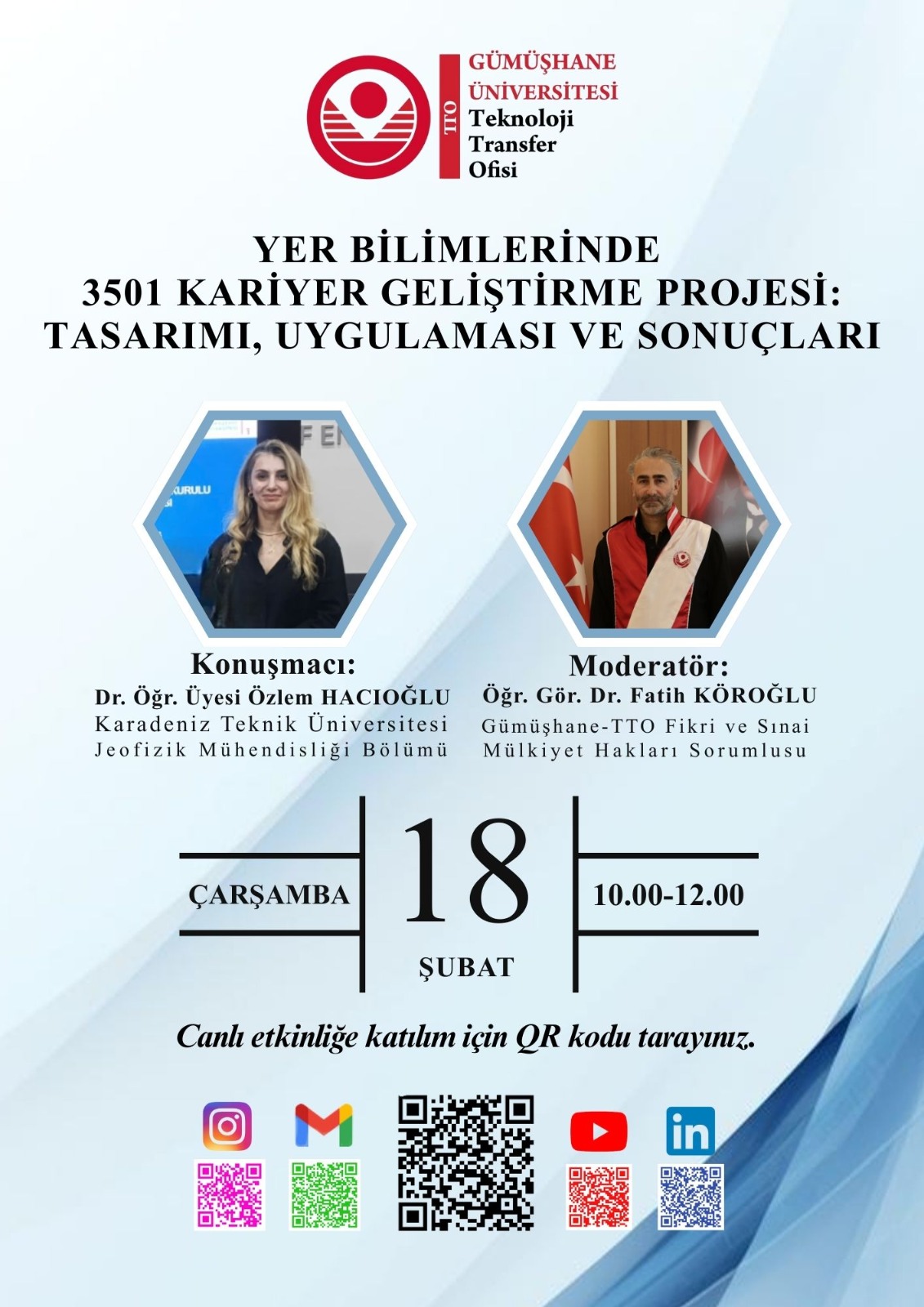 Yer Bilimlerinde Kariyer Geliştirme Projesi