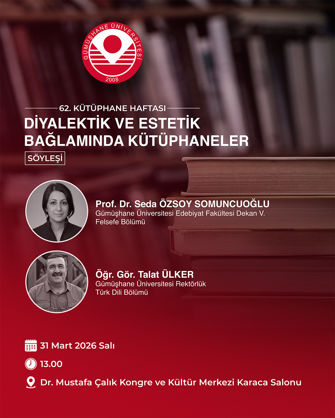 Diyalektik ve Estetik Bağlamında Kütüphaneler | Söyleşi