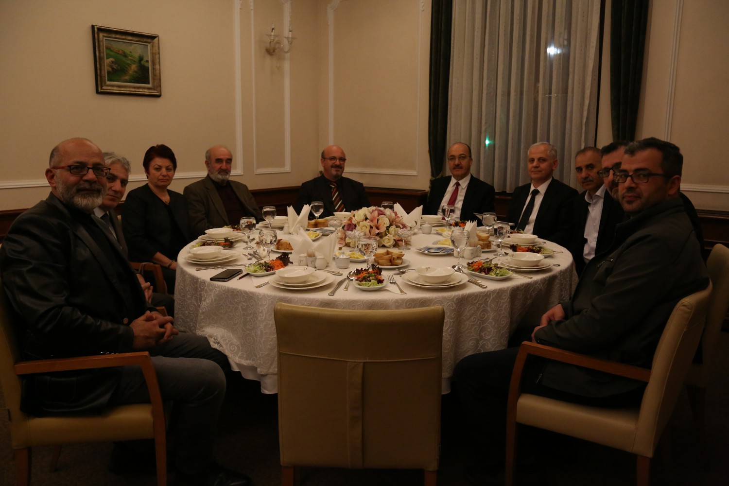 Rektörümüz Gümüşhaneli Akademisyenler ile Ankara’da Buluştu