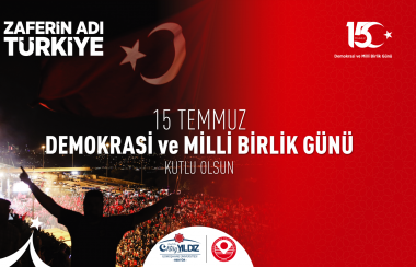 15 Temmuz Demokrasi ve Milli Birlik Günü Mesajı