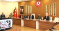 Üniversitede Huzur ve Güveni Artırma İl Komisyonu Toplantısı Gerçekleştirildi