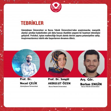 Kuantum Sensörlerde Devrim: Gümüşhane Üniversitesi’nden Uluslararası Başarı