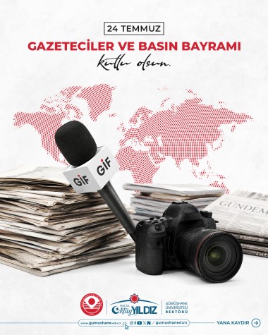 24 Temmuz Gazeteciler ve Basın Bayramı Mesajı