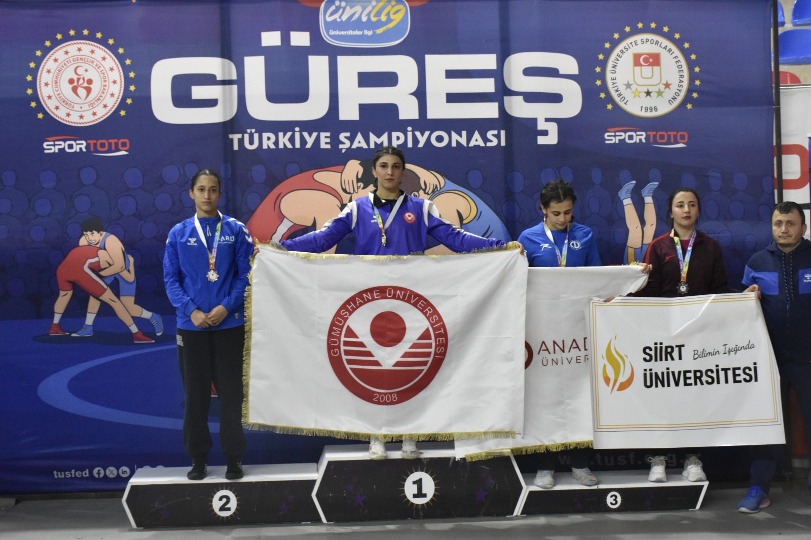 Güreş Takımı’ndan Türkiye Şampiyonası’nda Büyük Başarı