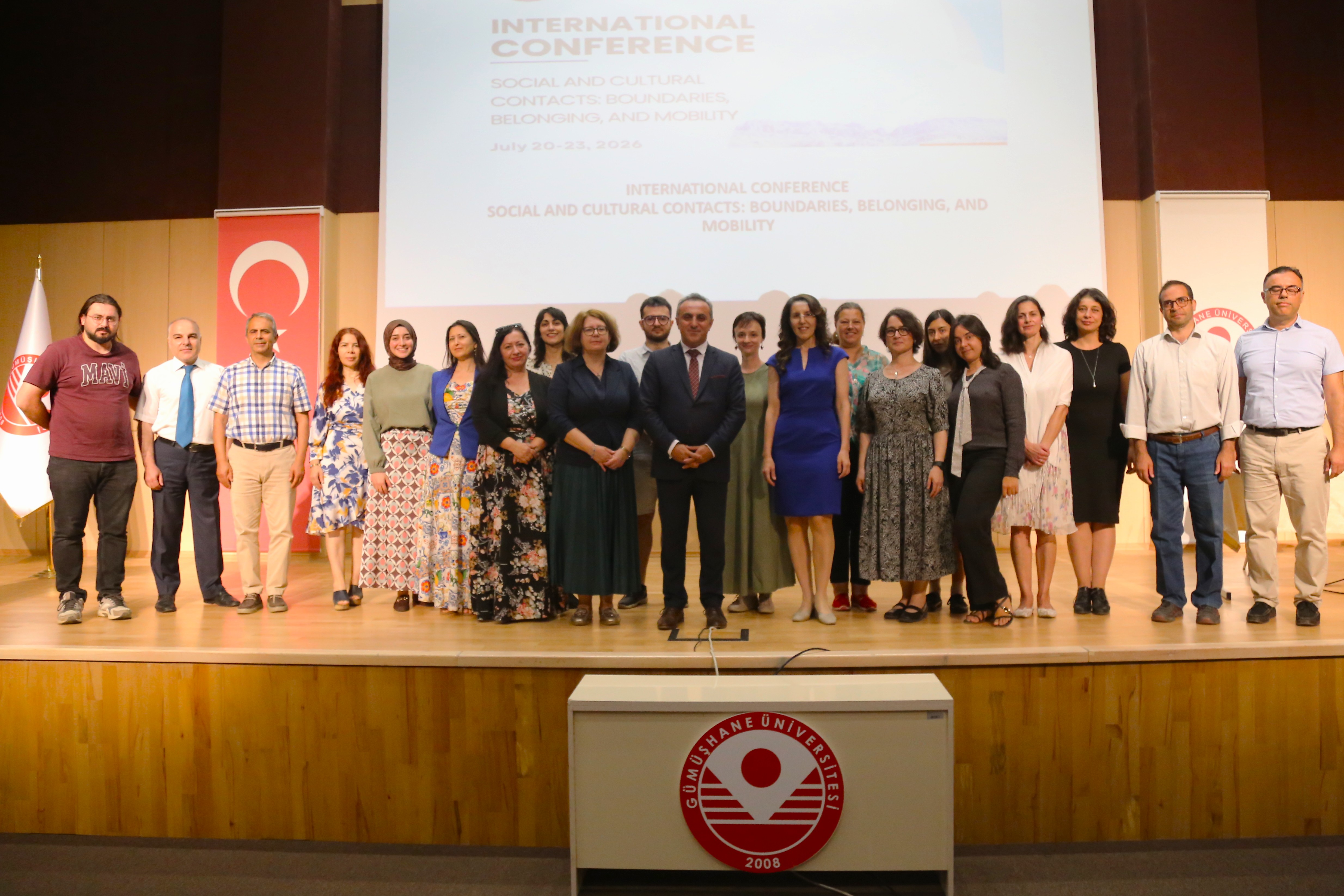 “Sosyal ve Kültürel Temaslar: Sınırlar, Aidiyet ve Hareketlilik” Konferansı Başladı