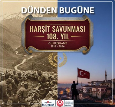 Harşit Savunması’nın 108. Yıl Dönümü Mesajı