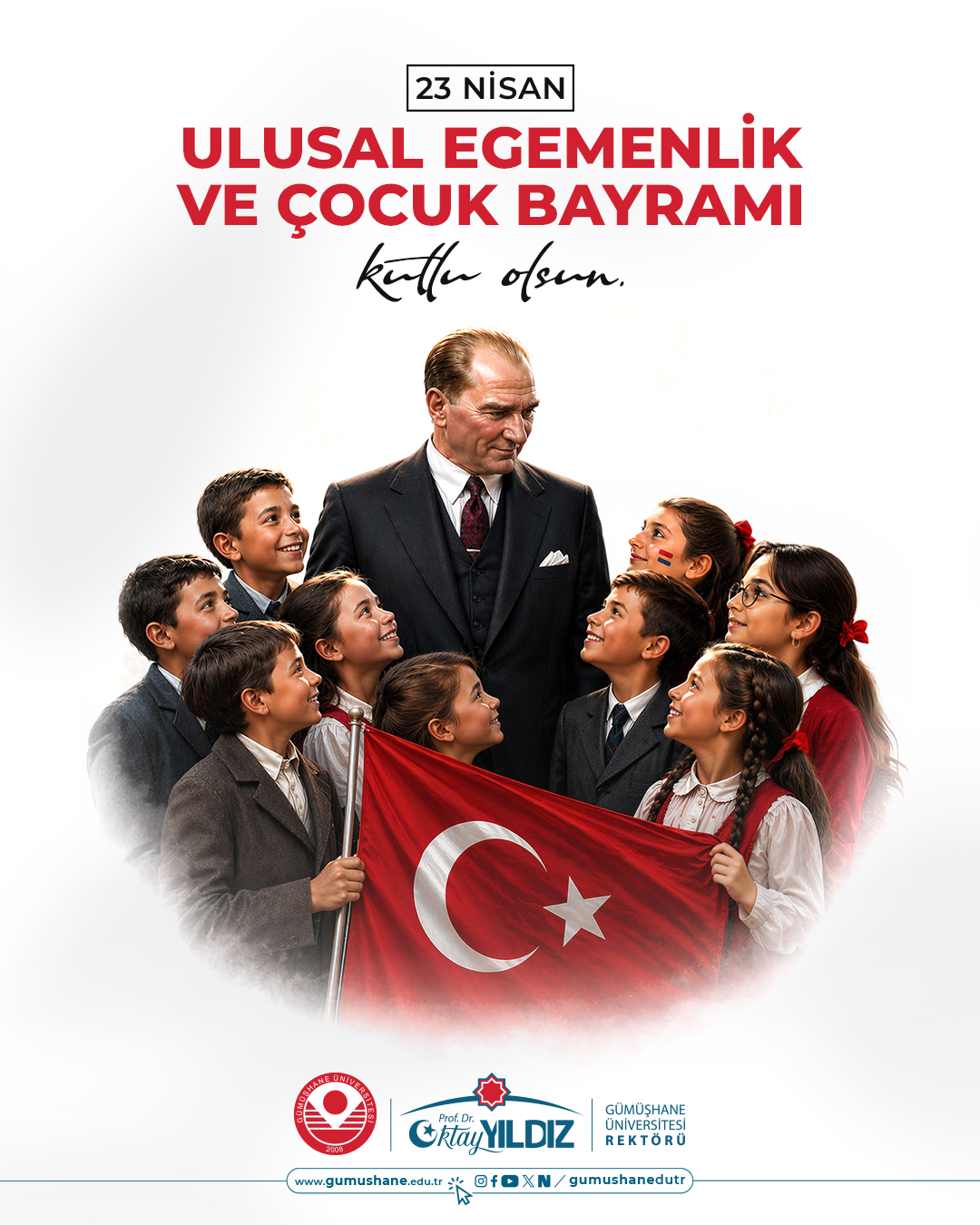 Rektörümüz Prof. Dr. Oktay Yıldız’dan 23 Nisan Mesajı